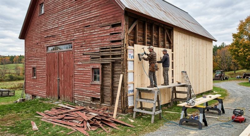 Barn Siding Replacement in Norwalk, CT