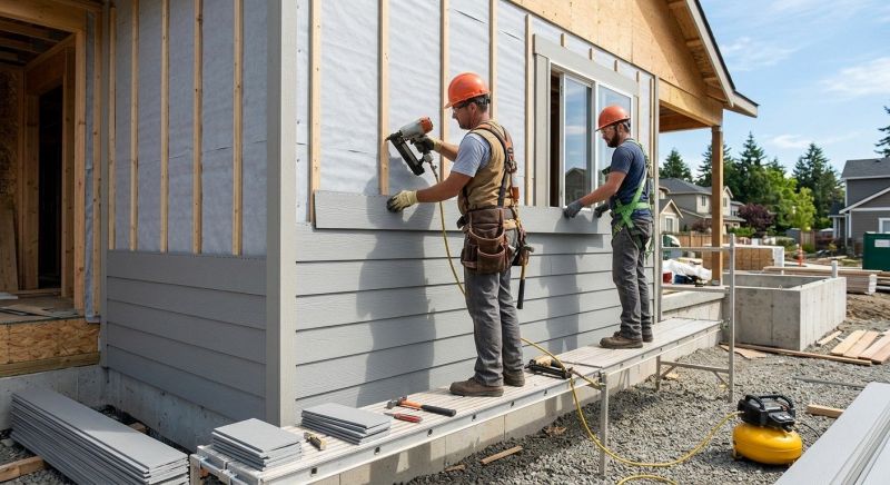 Cement Siding Installation in Boston, MA