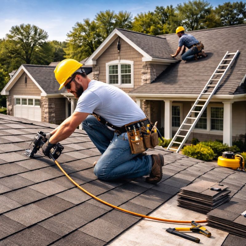 New Roof Installation in Framingham, MA
