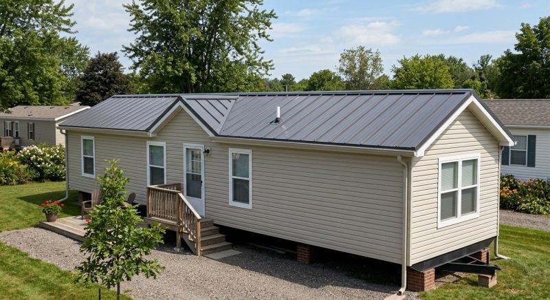 Aluminum Roof Replacement in Fredericksburg, VA