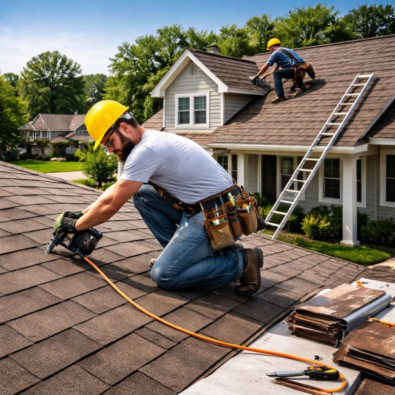 Asphalt Shingles Installation in Nashua, NH