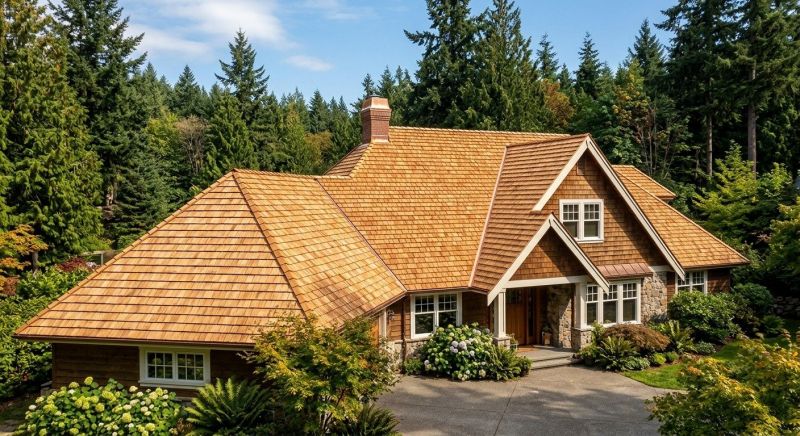 Cedar Roof Installation in Alexandria, VA