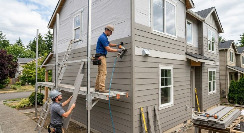 Cement Siding Installation in Boston, MA
