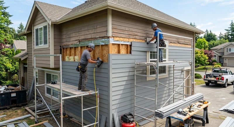 Cement Siding Installation in Fairfield County, CT