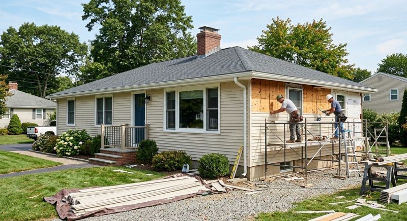 Damaged Siding Replacement in Danbury, CT