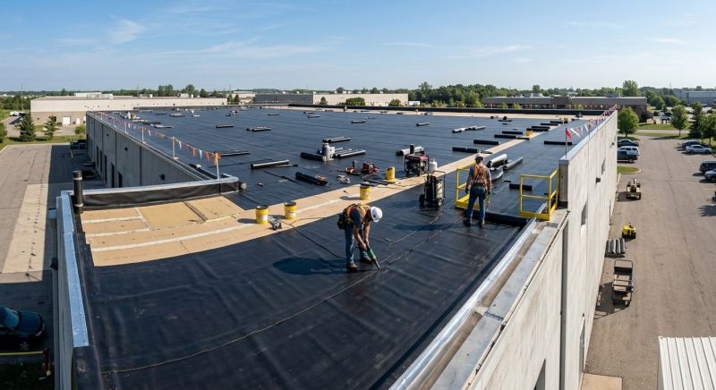 Epdm Roof Installation in Fredericksburg, VA
