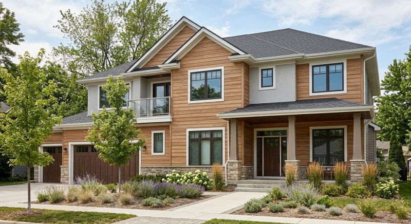 Faux Wood Siding Installation in Fairfield County, CT