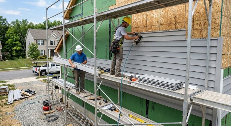 Garage Siding Installation in West Hartford, CT