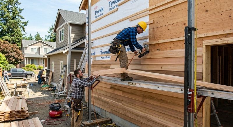 Hardwood Siding Installation in Norwalk, CT