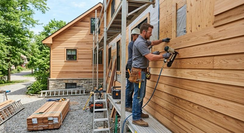 Hardwood Siding Installation in Norwalk, CT