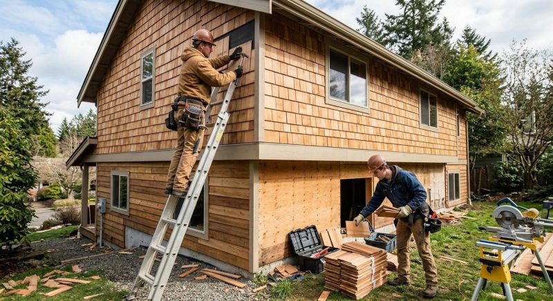 Hardwood Siding Installation in Fairfield County, CT