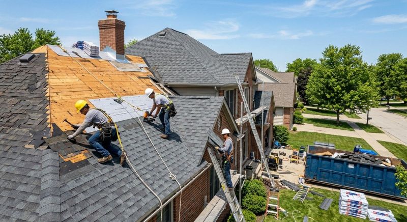 Leaky Roof Replacement in Alexandria, VA