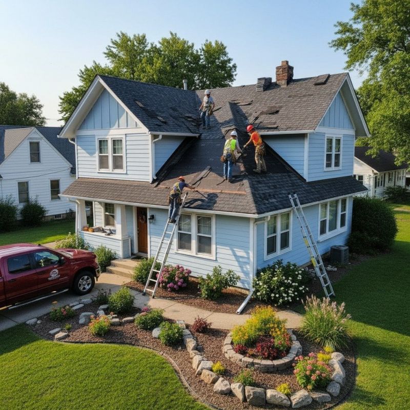 Roof Reshingling in Fredericksburg, VA