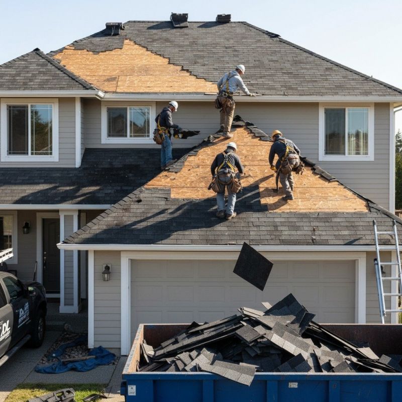 Shingle Roof Replacement in Boston, MA