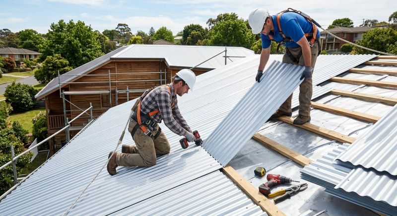 Steel Roof Installation in Alexandria, VA