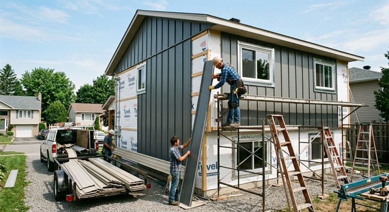 Tin Siding Installation in Stamford, CT