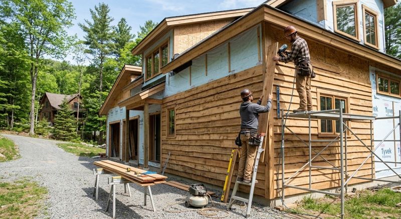 Wood Barn Siding Installation in Fairfield County, CT